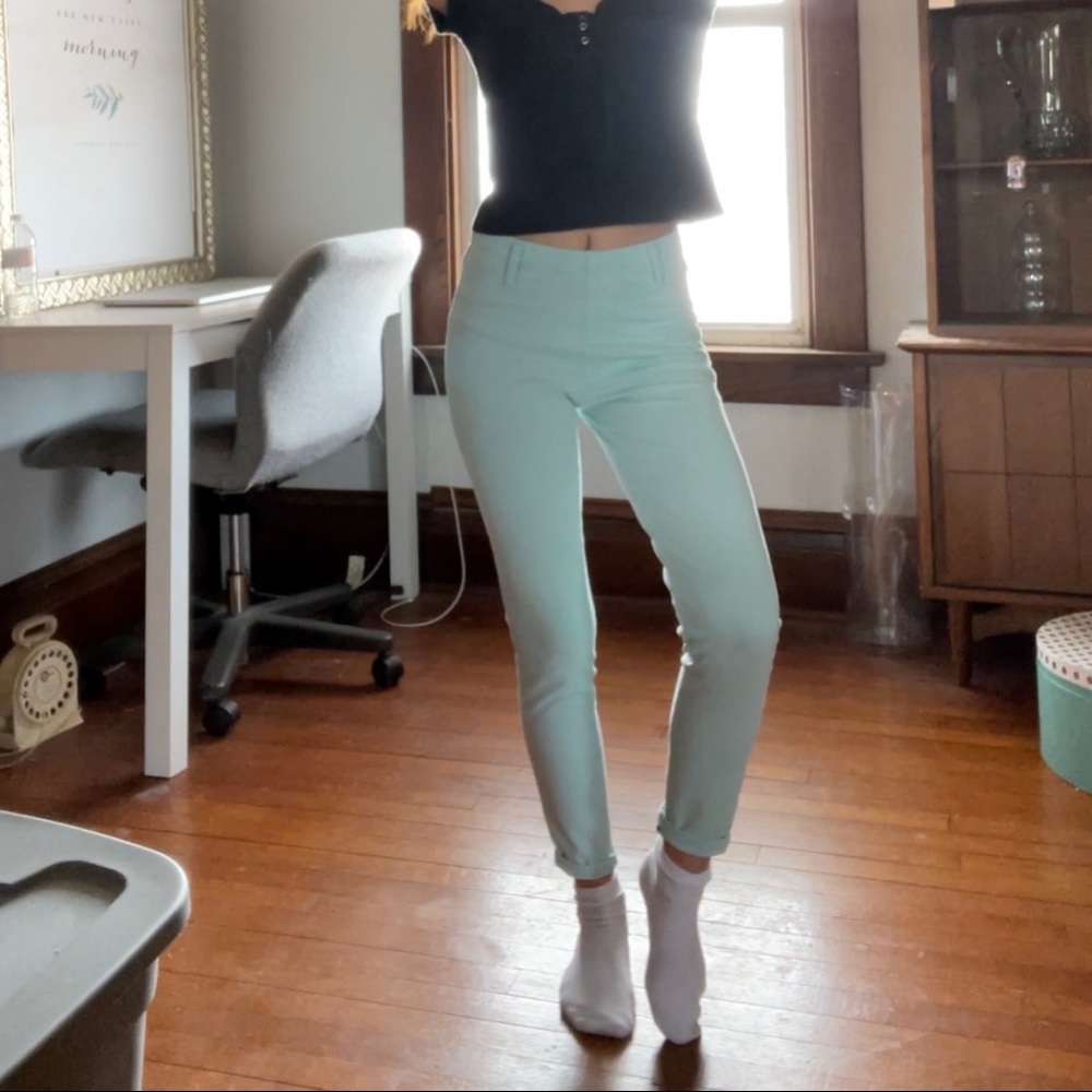 Blue Jeggings